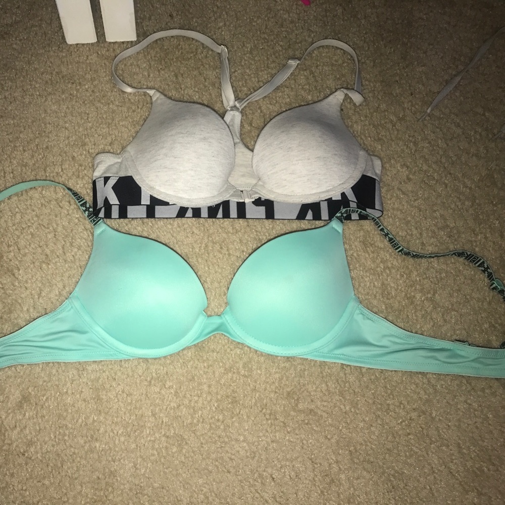 pink bras